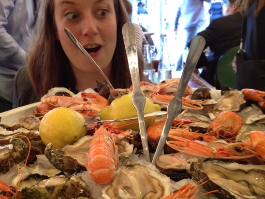 Seafood in Cannes