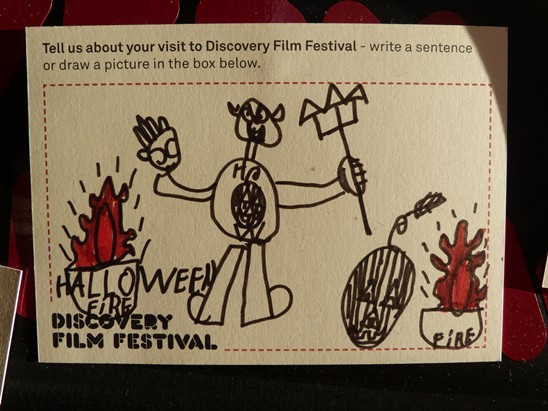 Audience feedback on Discovery festival